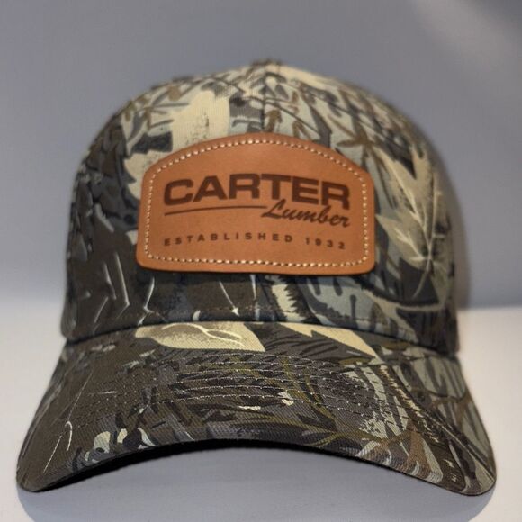 Carter Camouflage Cap with Brown Patch - Picture 1 of 10